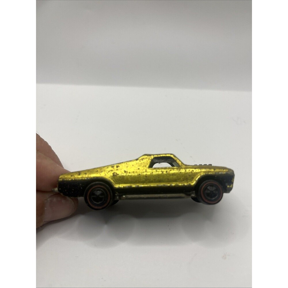 1970 Hot Wheels Redline SEASIDER US Lime Antifreeze Rivets No Boat (f5)